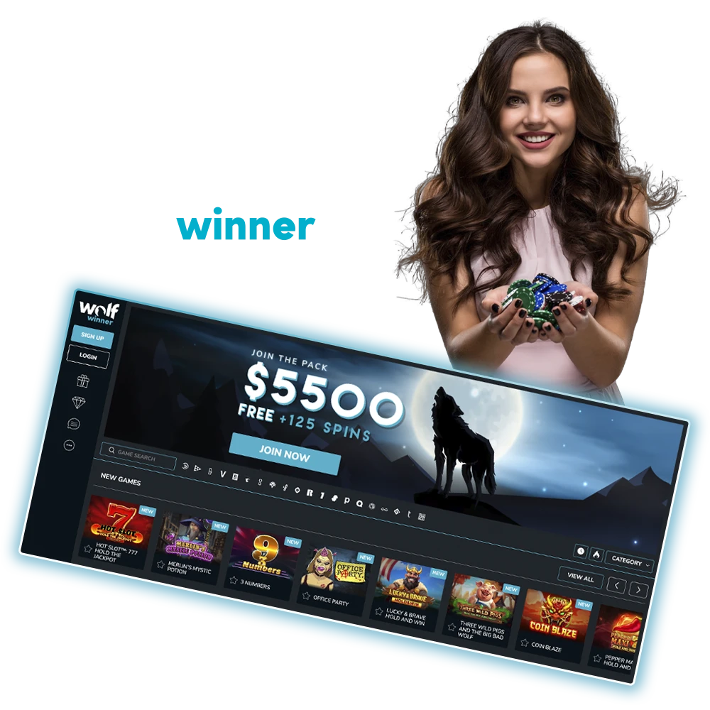 Try one of the most famous Wolf Winner online casinos within Australia.